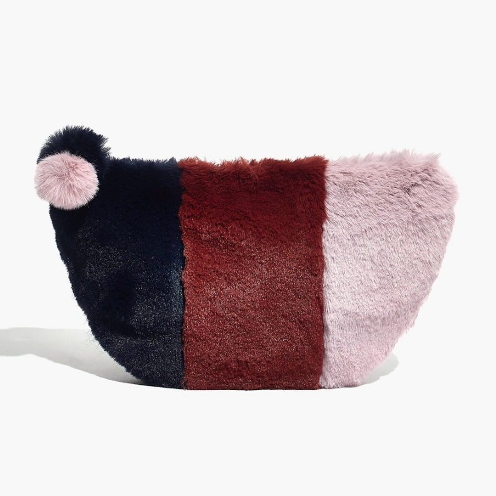 Madewell - Faux-Fur Half-Moon Pouch